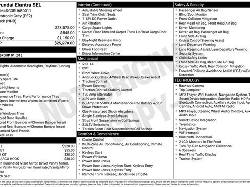 Certified 2024 Hyundai Elantra SEL FWD image 7