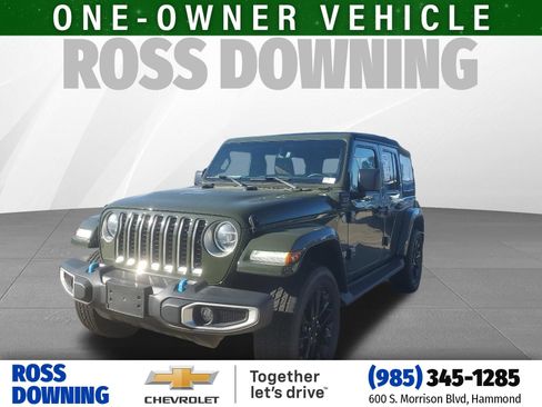 Used 2022 Jeep Wrangler Unlimited Sahara w/ Cold Weather Group image 1