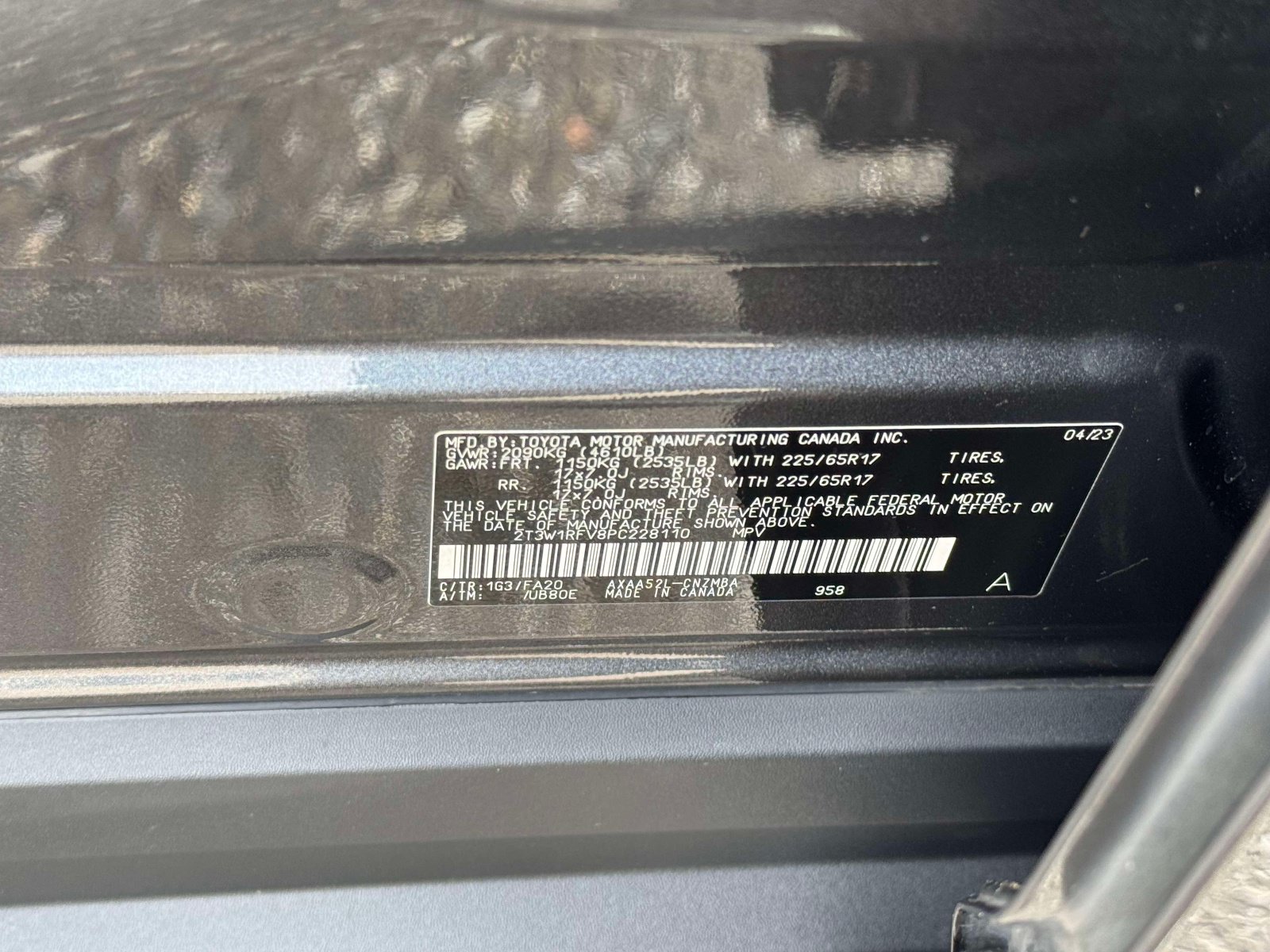 Certified 2023 Toyota RAV4 XLE w/ Convenience Package FWD image 19