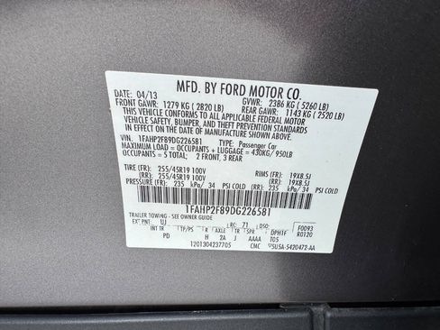 Used 2013 Ford Taurus Limited FWD image 43