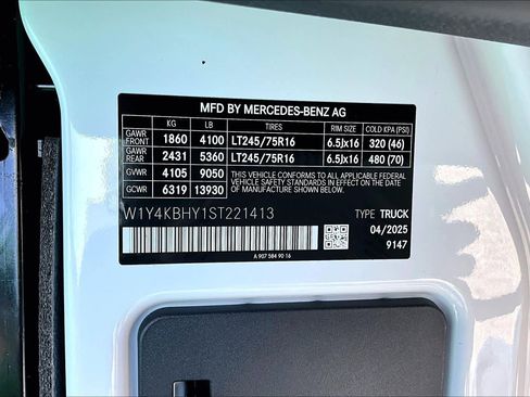 New 2025 Mercedes-Benz Sprinter 2500 image 18