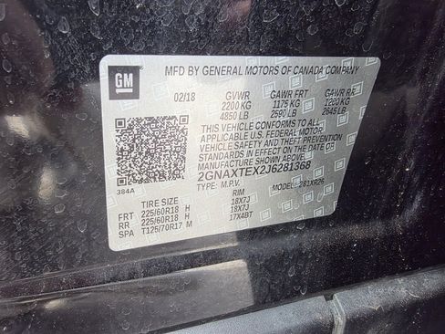 Used 2018 Chevrolet Equinox LT w/ Sun & Infotainment Package image 31