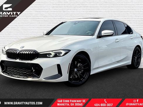 Used 2023 BMW 330i Sedan w/ M Sport Package RWD image 1