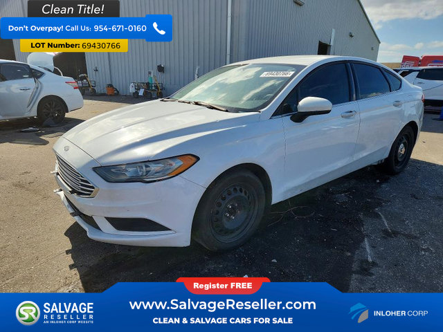 Used 2017 Ford Fusion SE FWD image 1