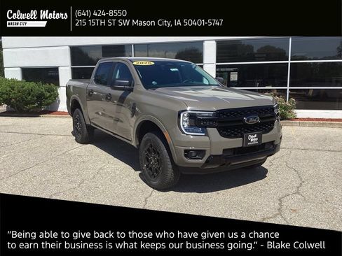 New 2026 Ford Ranger XLT w/ Equipment Group 301A High AWD/4WD image 1