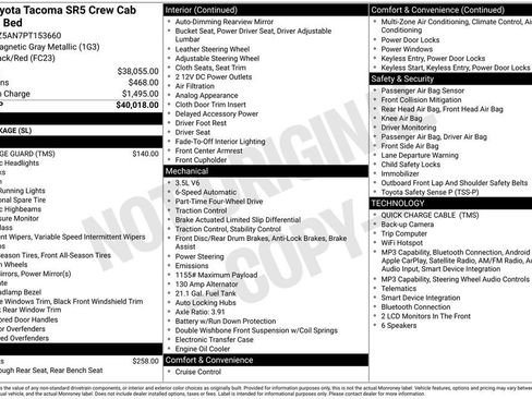 Certified 2023 Toyota Tacoma SR5 AWD/4WD image 26
