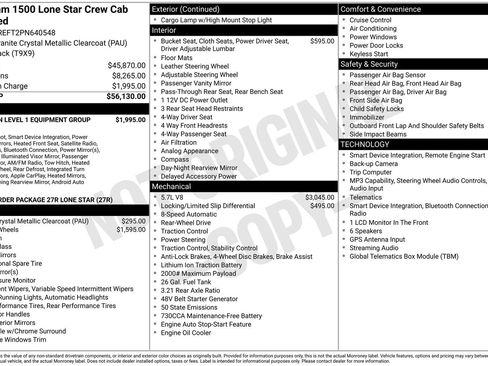 Used 2023 RAM 1500 Lone Star RWD image 15