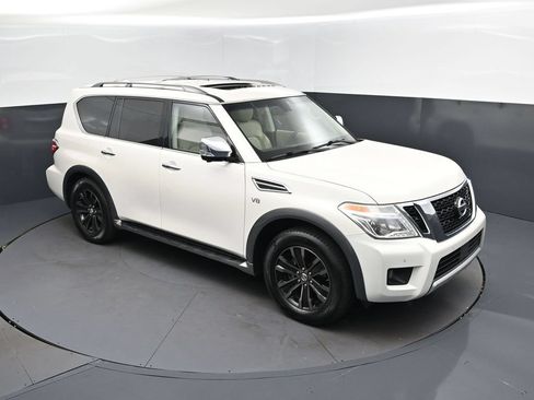 Used 2017 Nissan Armada Platinum w/ Captain Seat Package RWD image 38