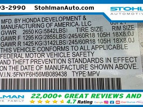 Used 2021 Honda Pilot EX-L image 41