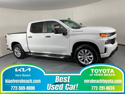 Used 2021 Chevrolet Silverado 1500 Custom w/ Custom Max Trailering Package image 1