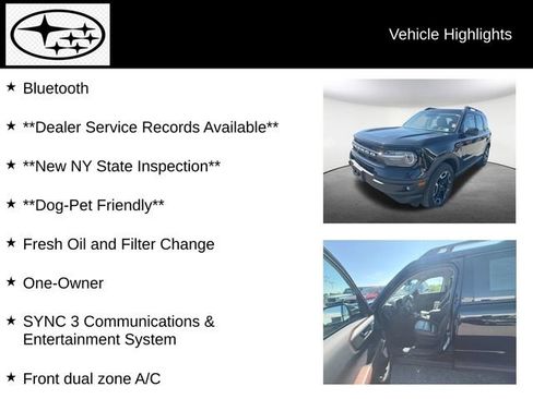 Used 2023 Ford Bronco Sport Outer Banks AWD/4WD image 11