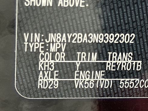 Used 2022 Nissan Armada SL w/ Midnight Edition Package image 34