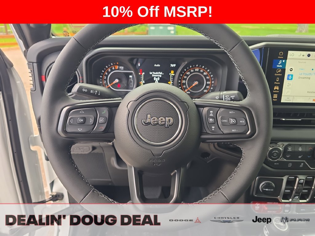 New 2026 Jeep Gladiator Rubicon w/ Steel Power Dome Hood Package AWD/4WD image 14
