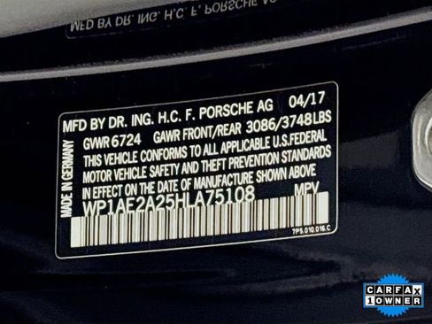 Used 2017 Porsche Cayenne S Platinum w/ Premium Package Plus (Pjy) image 34