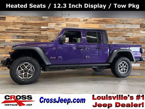 New 2026 Jeep Gladiator Rubicon w/ Steel Power Dome Hood Package image 1