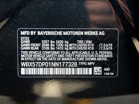 Used 2022 BMW X3 xDrive30i w/ Premium Package 2 (ZPA) image 58