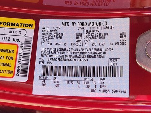 New 2025 Ford Bronco Sport Big Bend w/ Convenience Package image 11