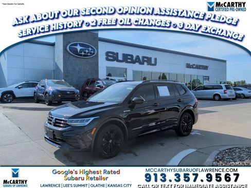 Used 2022 Volkswagen Tiguan SE R-Line image 1