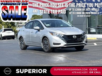 New 2025 Nissan Versa SV w/ Trunk Package