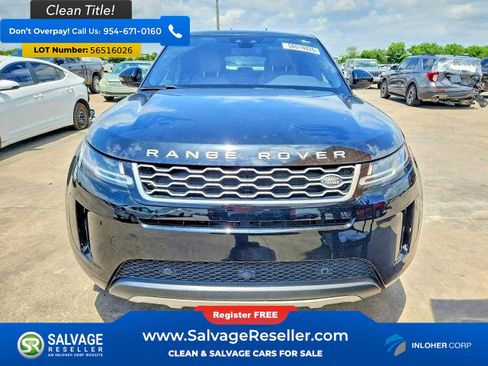 Used 2020 Land Rover Range Rover Evoque SE AWD/4WD image 7