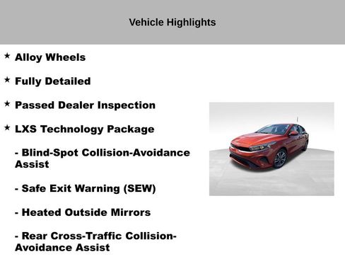 Certified 2024 Kia Forte LXS w/ LXS Technology Package FWD image 10