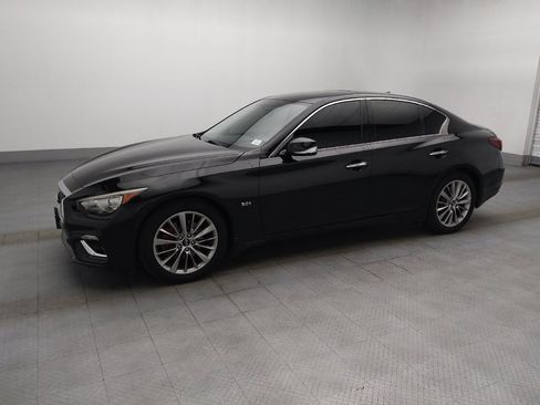 Used 2018 INFINITI Q50 Luxe w/ Essential Package (3.0T Luxe) AWD/4WD image 2