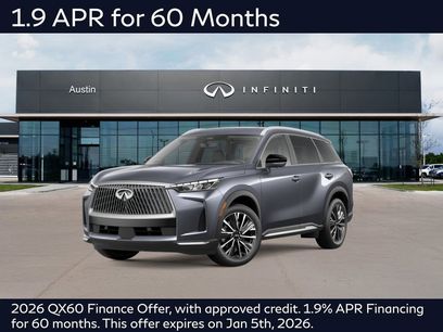 New 2026 INFINITI QX60 Luxe w/ Cargo Package