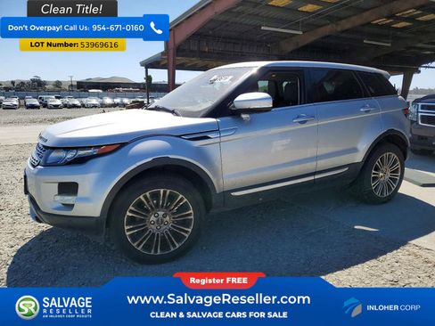 Used 2012 Land Rover Range Rover Evoque Prestige AWD/4WD image 1