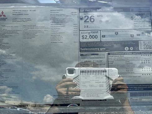 New 2025 Mitsubishi Eclipse Cross ES image 14