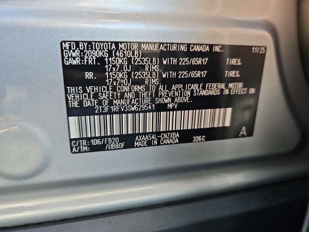 Certified 2025 Toyota RAV4 LE AWD/4WD image 23