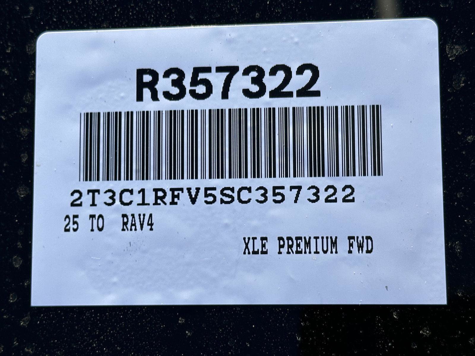 Used 2025 Toyota RAV4 XLE Premium w/ Weather Package FWD image 15