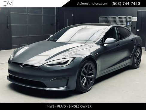 Used 2022 Tesla Model S Plaid AWD/4WD image 1