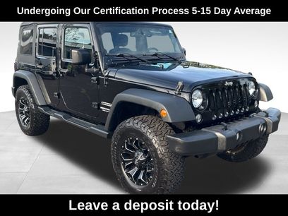 Used 2017 Jeep Wrangler Unlimited Sport w/ Quick Order Package 24S