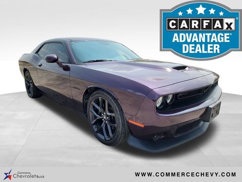 Used 2022 Dodge Challenger R/T w/ Blacktop Package RWD image 1