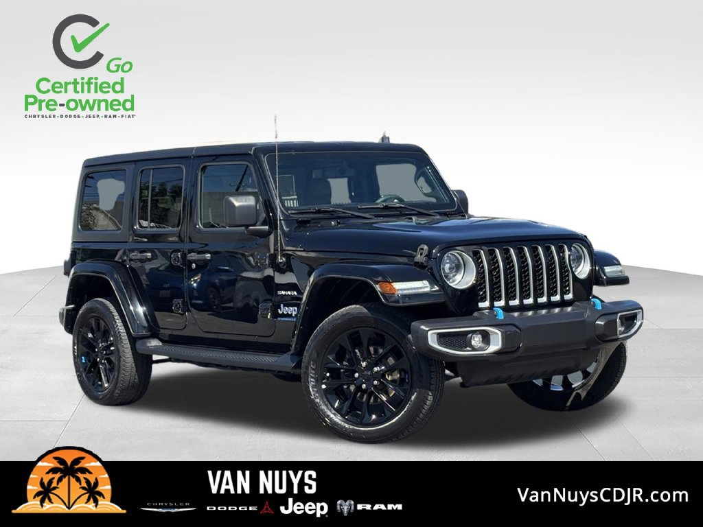 Certified 2023 Jeep Wrangler Unlimited Sahara AWD/4WD image 1