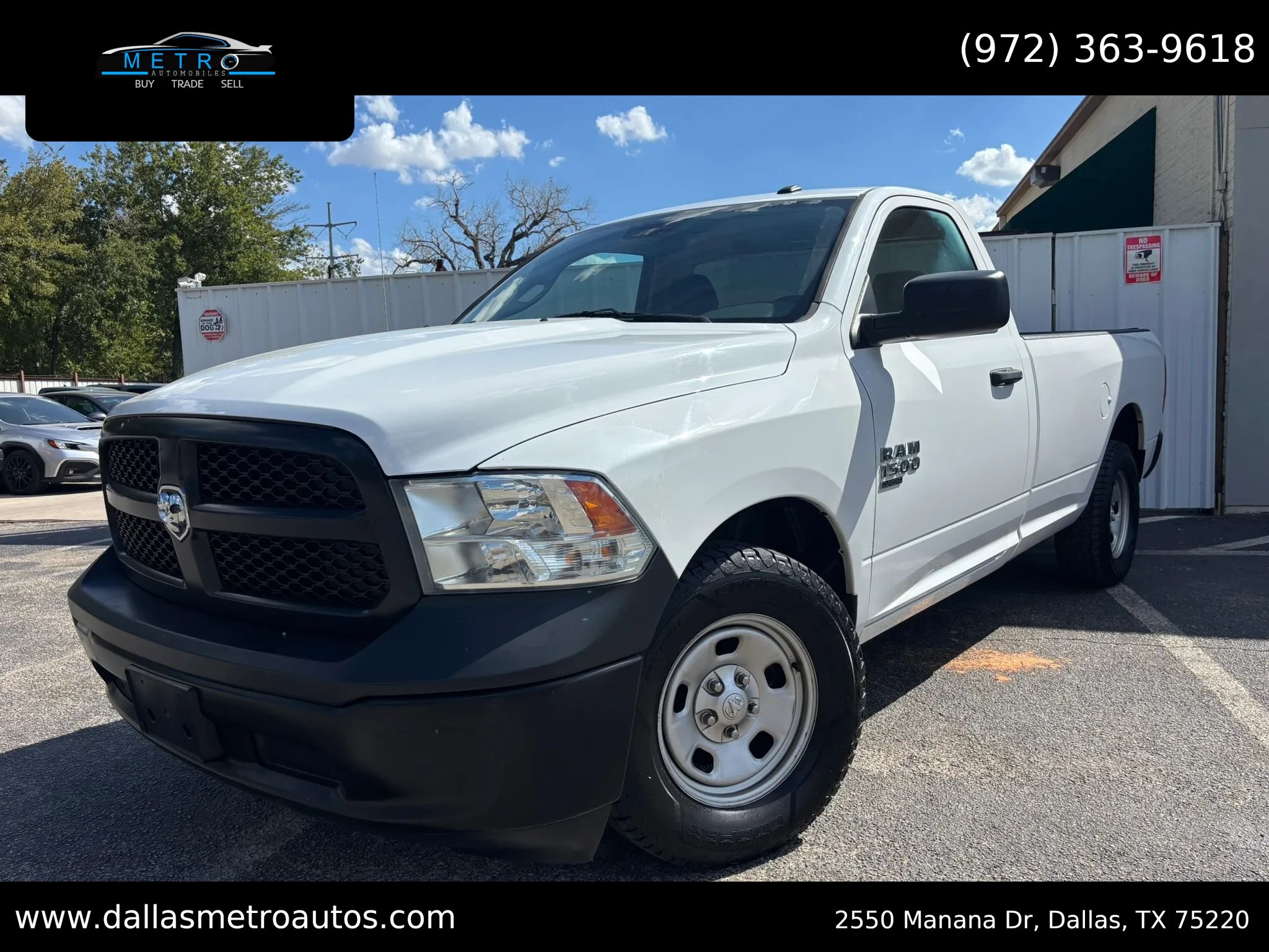 Used 2019 RAM 1500 Tradesman w/ Popular Equipment Group RWD image 1