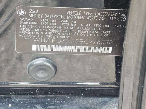 Used 2011 BMW 535i xDrive 535i xDrive AWD 4dr Sedan image 10