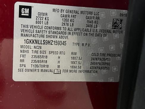 Used 2017 GMC Acadia SLE w/ Driver Alert Package I FWD image 37