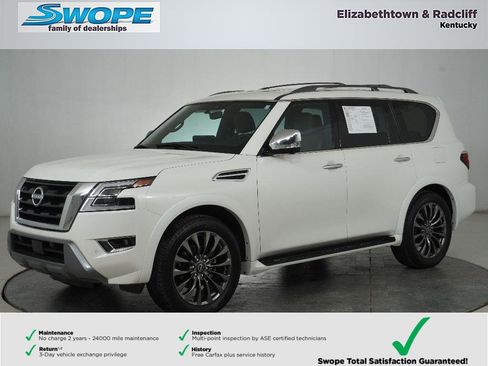 Used 2024 Nissan Armada Platinum w/ Captain's Chairs Package image 8