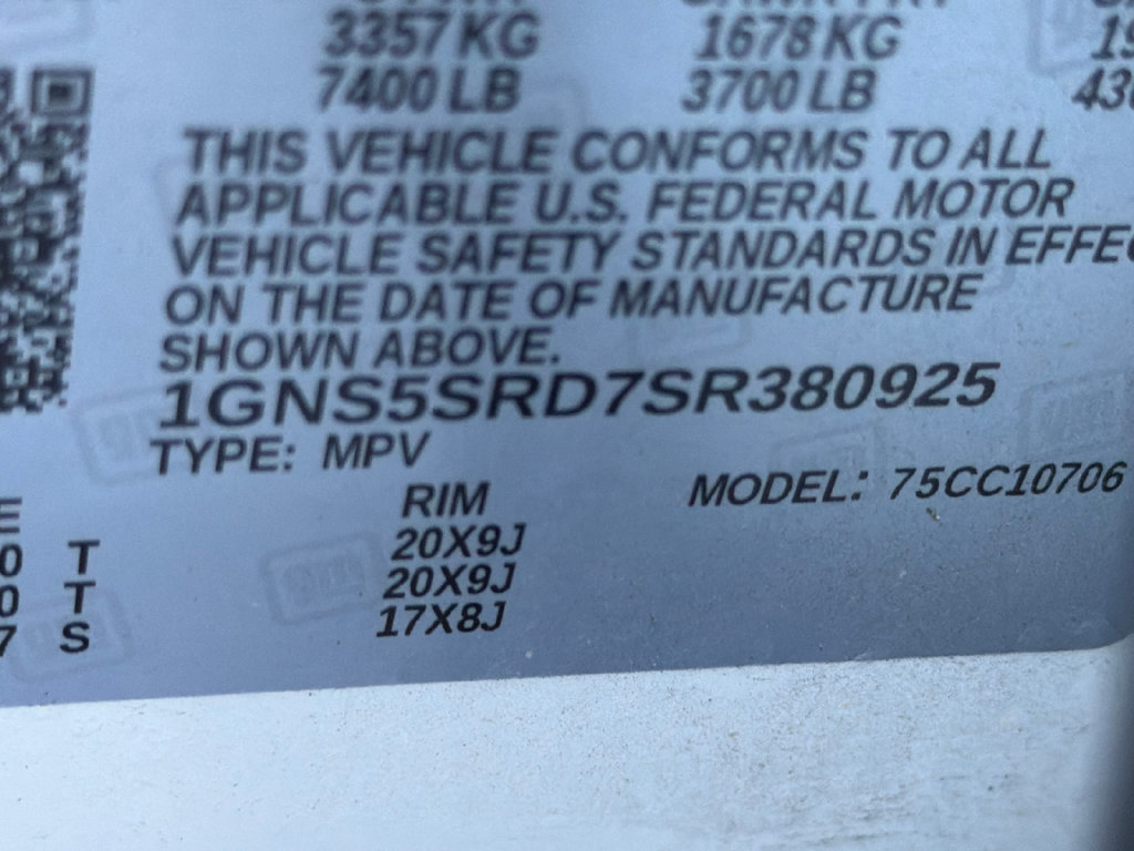 Used 2025 Chevrolet Tahoe Premier w/ Sun And Tow Package RWD image 33
