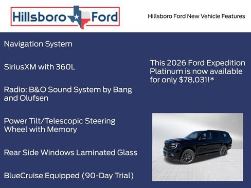 New 2026 Ford Expedition Platinum w/ Stealth Appearance Package image 19