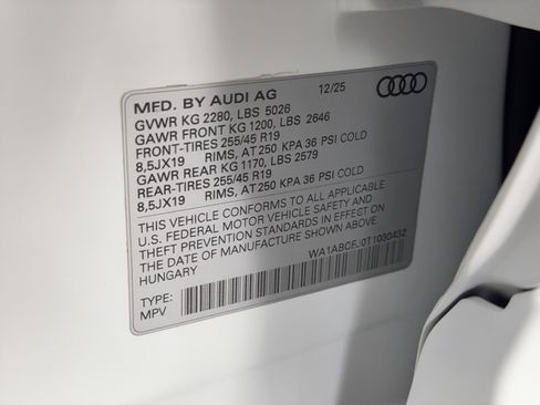 New 2026 Audi Q3 quattro 2.0T image 27