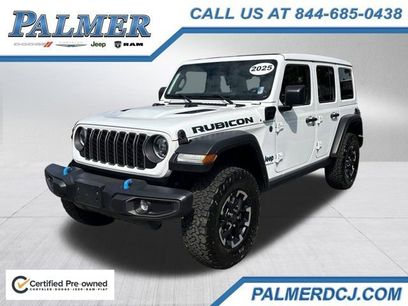Certified 2025 Jeep Wrangler Unlimited Rubicon 4xe w/ Convenience Group