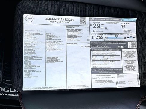 New 2026 Nissan Rogue SV AWD/4WD image 21