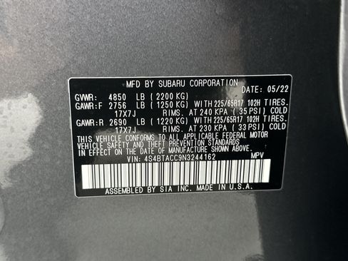 Used 2022 Subaru Outback Premium AWD/4WD image 35