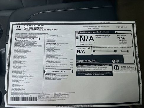 New 2026 RAM 5500 Tradesman w/ Chrome Appearance Group image 21