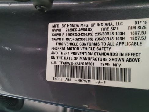 Certified 2018 Honda CR-V EX-L image 50