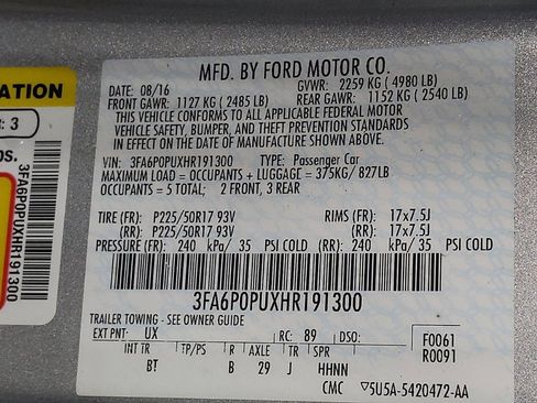 Used 2017 Ford Fusion Energi SE image 33