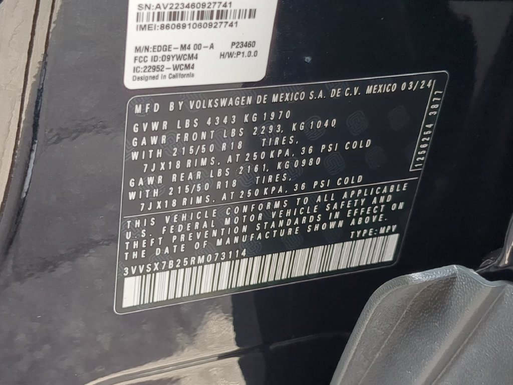 Used 2024 Volkswagen Taos SE FWD image 34