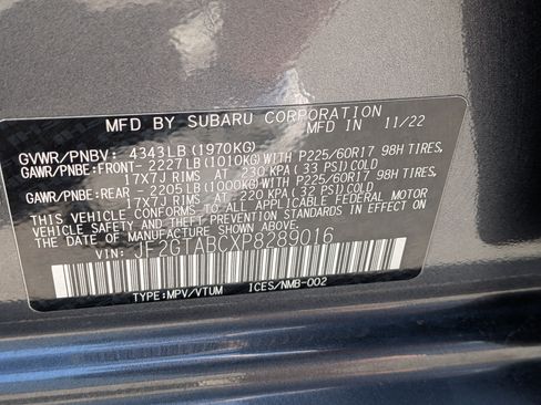 Used 2023 Subaru Crosstrek 2.0i AWD/4WD image 30